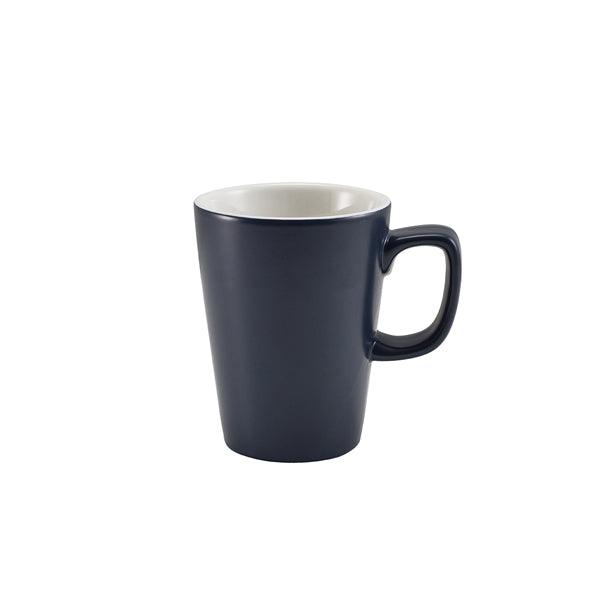 GenWare Porcelain Matt Blue Latte Mug 34cl/12oz - BESPOKE 77