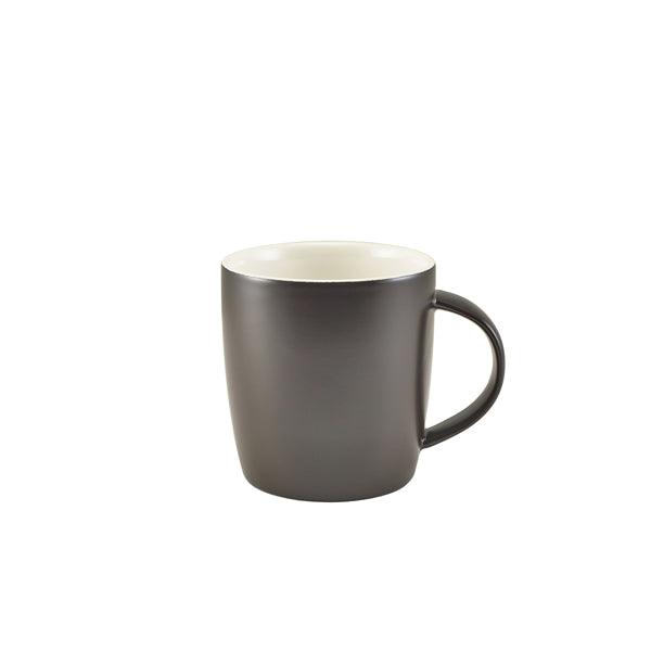 GenWare Porcelain Matt Black Cosy Mug 35cl/12.3oz - BESPOKE 77