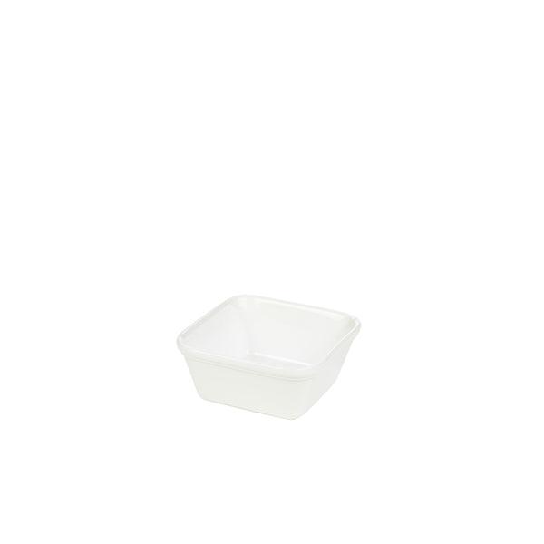 Genware Porcelain Square Pie Dish 12cm/4.75" - BESPOKE 77