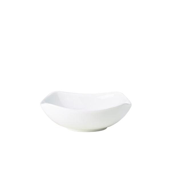 Genware Porcelain Rounded Square Bowl 15cm/6" - BESPOKE 77