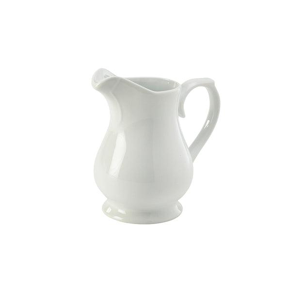 Genware Porcelain Traditional Serving Jug 14cl/5oz - BESPOKE 77