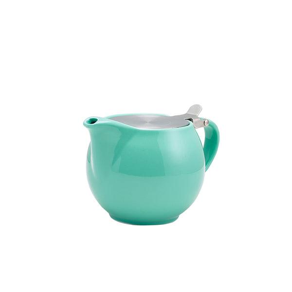 GenWare Porcelain Green Teapot with St/St Lid & Infuser 50cl/17.6oz - BESPOKE 77