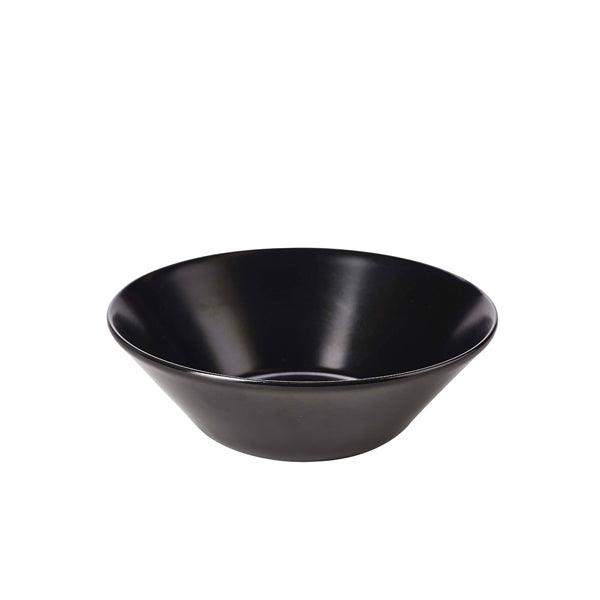 Luna Stoneware Black Serving Bowl 24 x 8cm/9.5 x 3.25" - BESPOKE 77