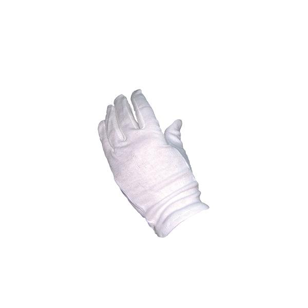 White Cotton Gloves (10 Pairs) - BESPOKE 77