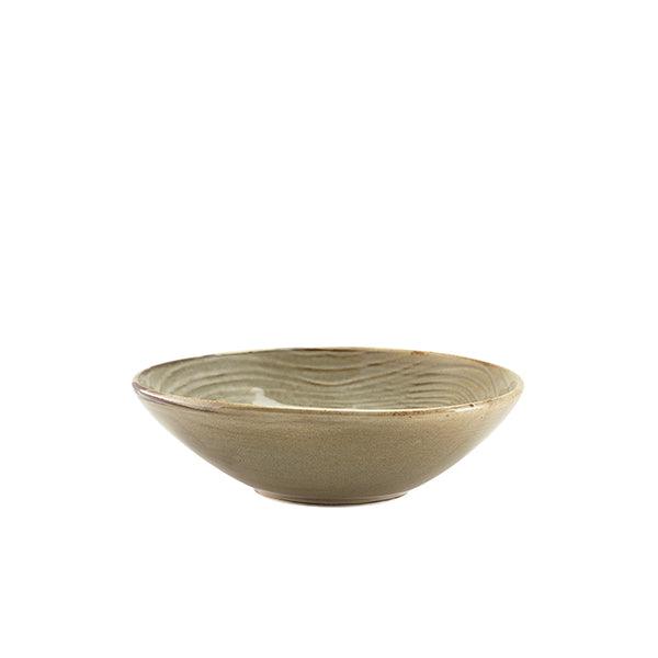 Terra Porcelain Grey Organic Bowl 22cm - BESPOKE 77