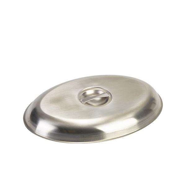 GenWare Stainless Steel Cover For Oval Vegetable Dish 35cm/14" - BESPOKE 77