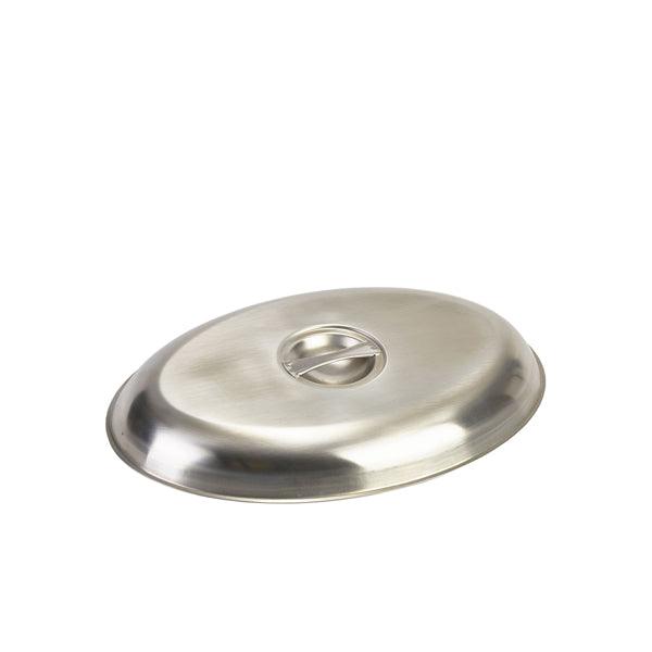 GenWare Stainless Steel Cover For Oval Vegetable Dish 30cm/12" - BESPOKE 77