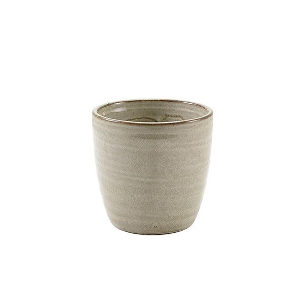 Terra Porcelain Grey Chip Cup 30cl/10.5oz - BESPOKE 77