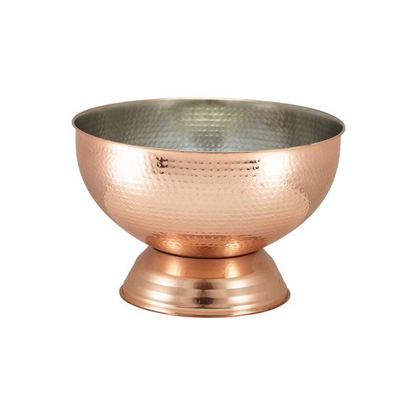 Hammered Copper Champagne Bowl 36cm - BESPOKE 77