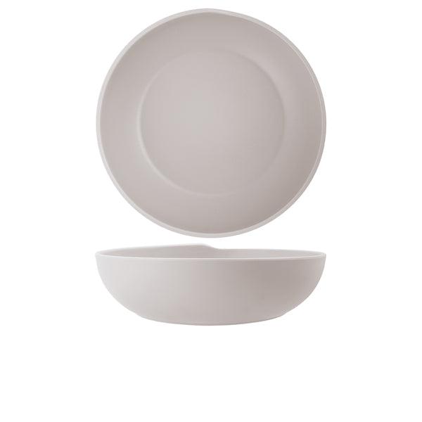 White Copenhagen Melamine Bowl 28 x 7.5cm - BESPOKE 77