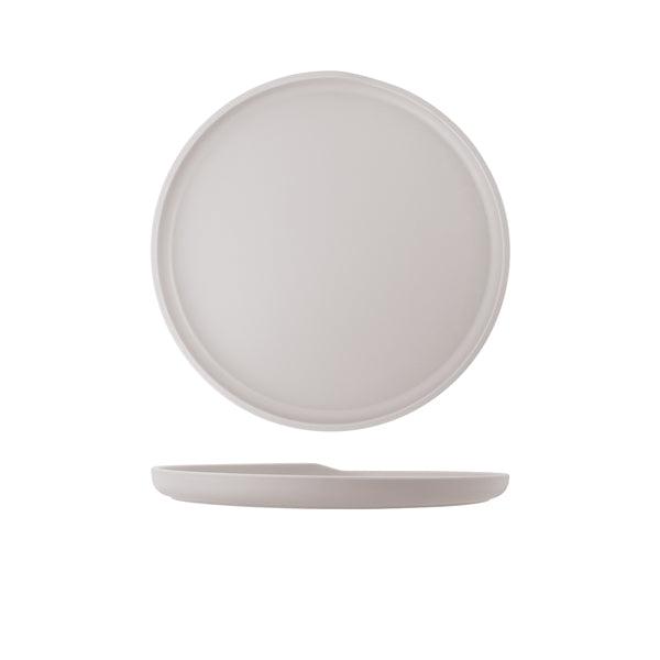 White Copenhagen Round Melamine Plate 28cm - BESPOKE 77