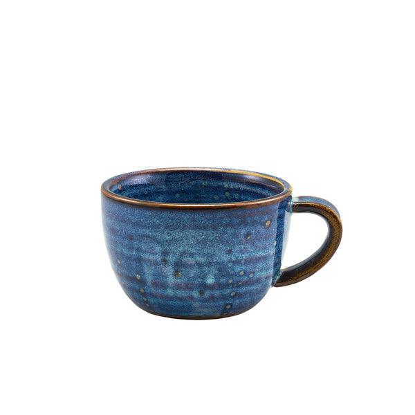 Terra Porcelain Aqua Blue Coffee Cup 22cl/7.75oz - BESPOKE 77