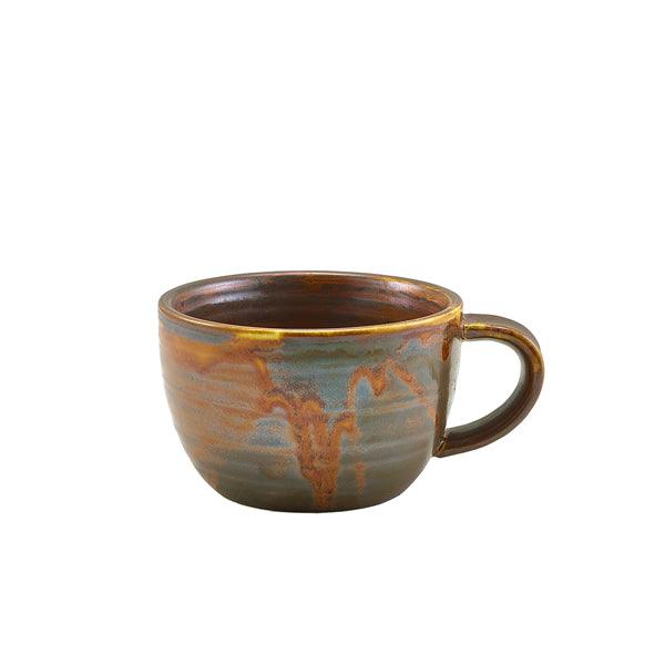 Terra Porcelain Rustic Copper Coffee Cup 22cl/7.75oz - BESPOKE 77