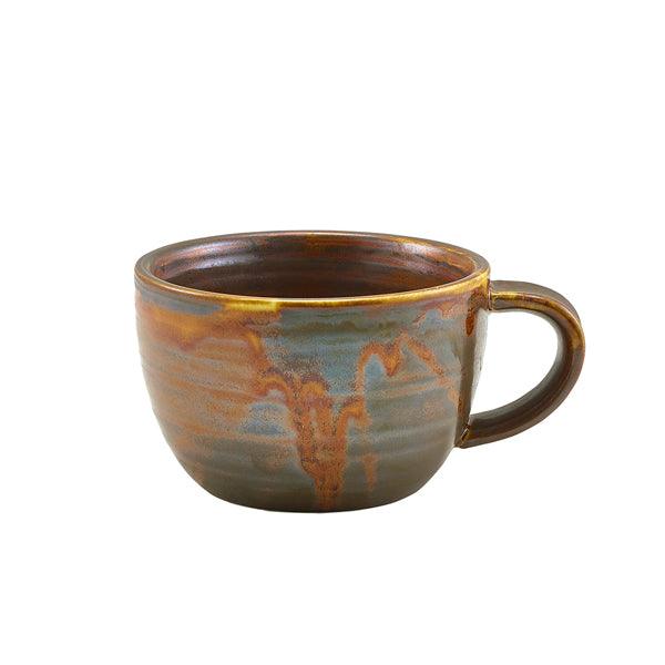 Terra Porcelain Rustic Copper Coffee Cup 28.5cl/10oz - BESPOKE 77