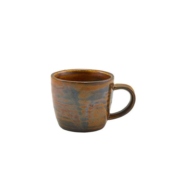 Terra Porcelain Rustic Copper Espresso Cup 9cl/3oz - BESPOKE 77