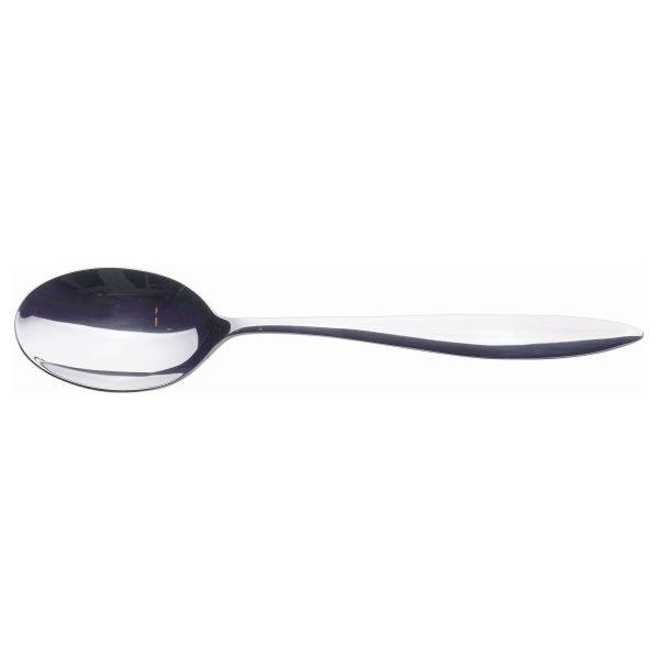 Genware Teardrop Dessert Spoon 18/0 (Dozen) - BESPOKE 77