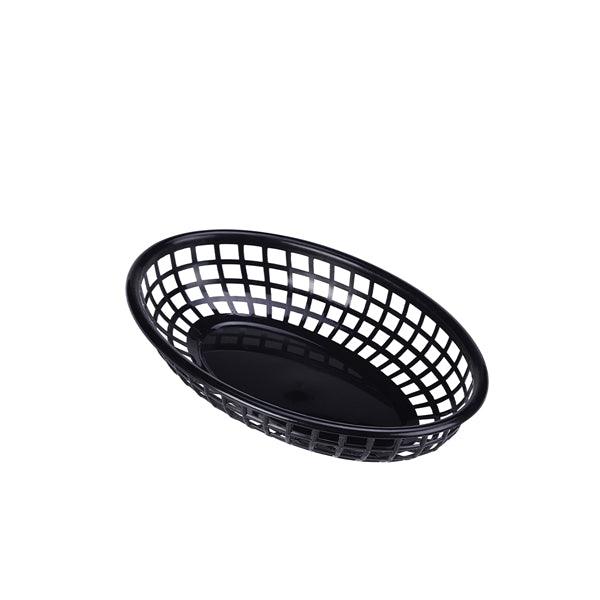 Fast Food Basket Black 23.5 x 15.4cm - BESPOKE 77