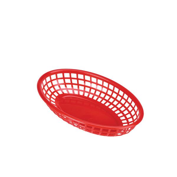 Fast Food Basket Red 23.5 x 15.4cm - BESPOKE 77