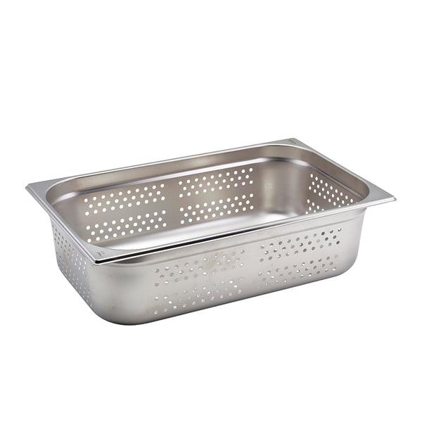 Perforated St/St Gastronorm Pan 1/1 - 150mm Deep - BESPOKE 77