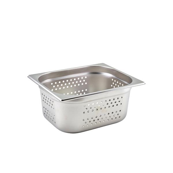 GenWare Perforated St/St Gastronorm Pan 1/2 - 150mm Deep - BESPOKE 77