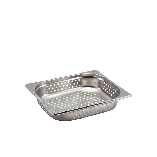Perforated St/St Gastronorm Pan 1/2 - 65mm Deep - BESPOKE 77