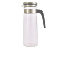 Glass Water Jug With Stainless Steel Lid 1.5L/52.5oz - BESPOKE 77