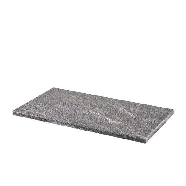 GenWare Dark Grey Marble Platter 32 x 18cm GN 1/3 - BESPOKE 77