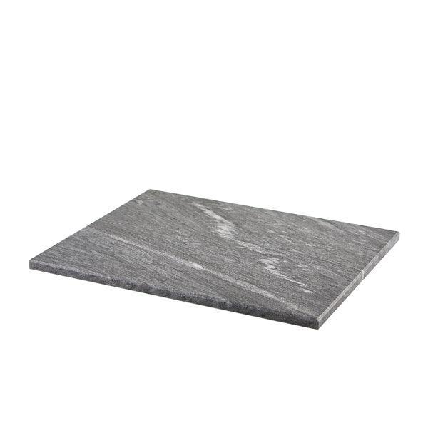 GenWare Dark Grey Marble Platter 32 x 26cm GN 1/2 - BESPOKE 77