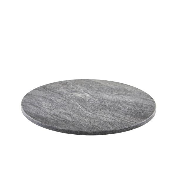 GenWare Dark Grey Marble Platter 33cm Dia - BESPOKE 77