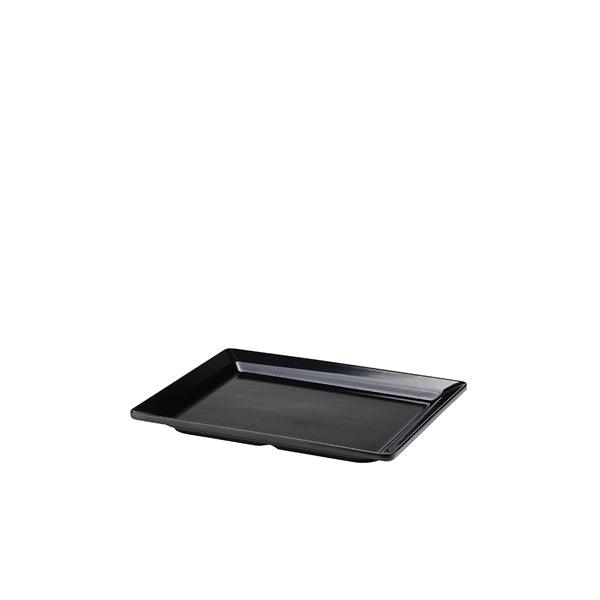 Black Melamine Platter GN 1/2 Size 32 X 26cm - BESPOKE 77