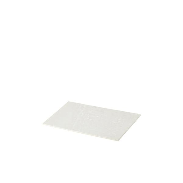 White Slate Melamine Platter GN 1/3 32.5x17.5cm - BESPOKE 77