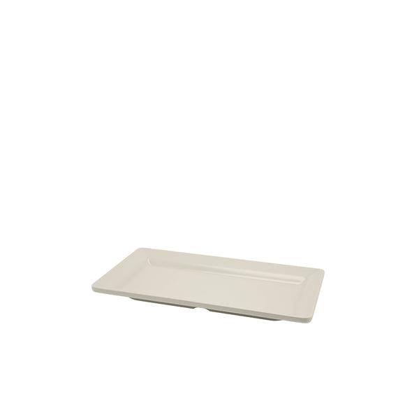 White Melamine Platter GN 1/3 Size 32X17.5cm - BESPOKE 77