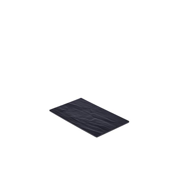 Slate Melamine Platter GN 1/4 26.5X16cm - BESPOKE 77
