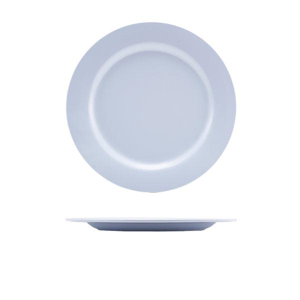 Genware 9" Melamine Dinner Plate White - BESPOKE 77