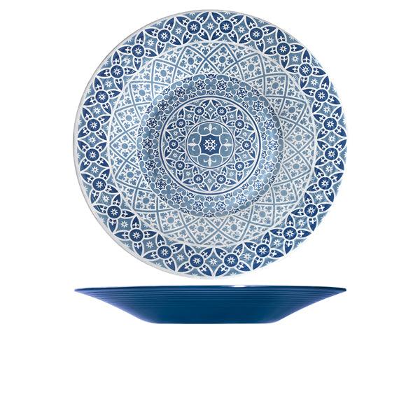 Blue Marrakesh Melamine Bowl 48 x 6cm - BESPOKE 77