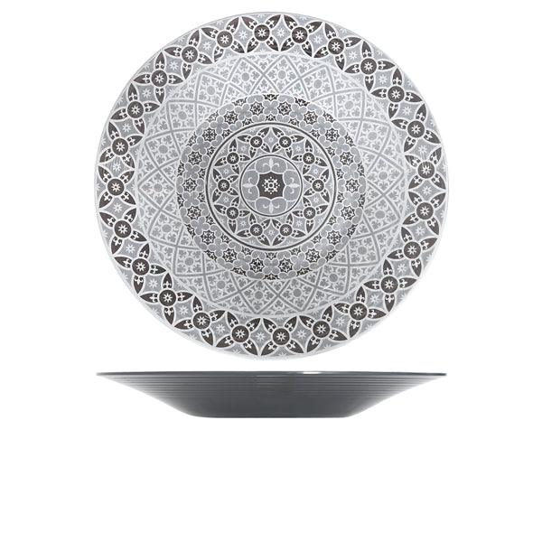 Grey Marrakesh Melamine Bowl 48 x 6cm - BESPOKE 77
