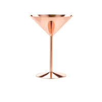 Copper Martini Glass 24cl/8.5oz - BESPOKE 77