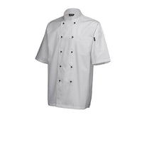 Superior Jacket (Short Sleeve) White S Size - BESPOKE 77