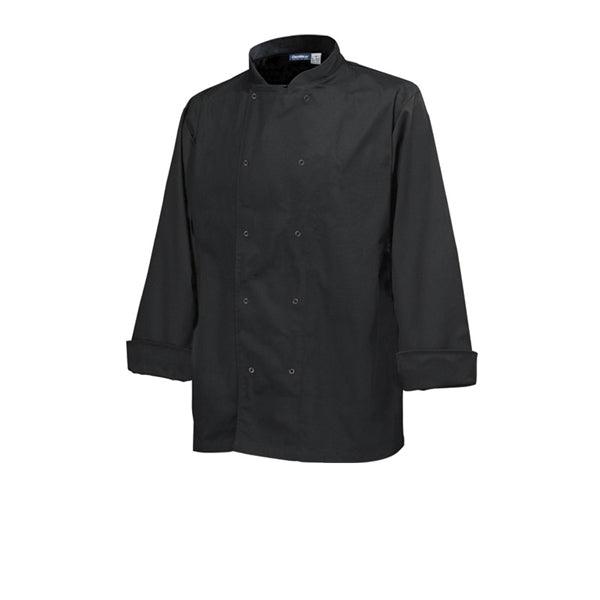 Basic Stud Jacket (Long Sleeve) Black L Size - BESPOKE 77