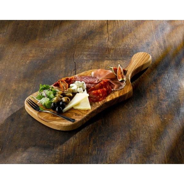 Olive Wood Paddle Board 44 x 20cm+/- - BESPOKE 77