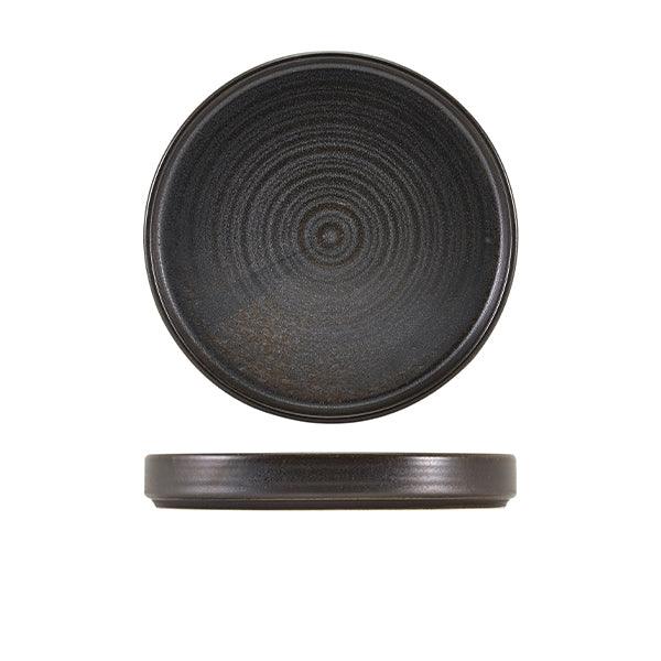 Terra Porcelain Black Presentation Plate 20.5cm - BESPOKE 77