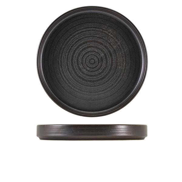 Terra Porcelain Black Presentation Plate 26cm - BESPOKE 77