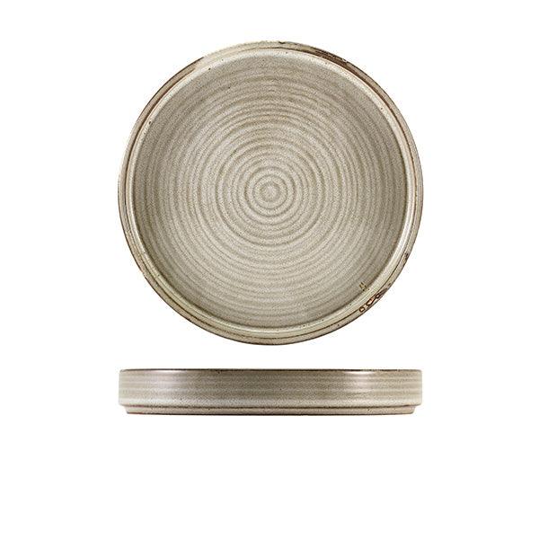 Terra Porcelain Grey Presentation Plate 20.5cm - BESPOKE 77