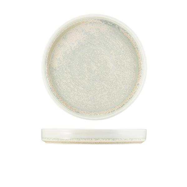 Terra Porcelain Pearl Presentation Plate 20.5cm - BESPOKE 77