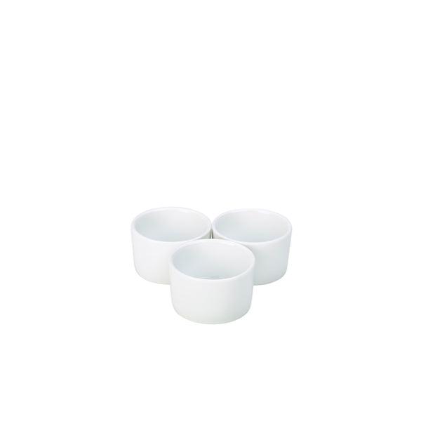 Genware Porcelain Contemporary Smooth Ramekin 6.5cm/2.5" - BESPOKE 77