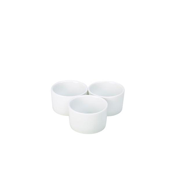 Genware Porcelain Contemporary Smooth Ramekin 8cm/3" - BESPOKE 77