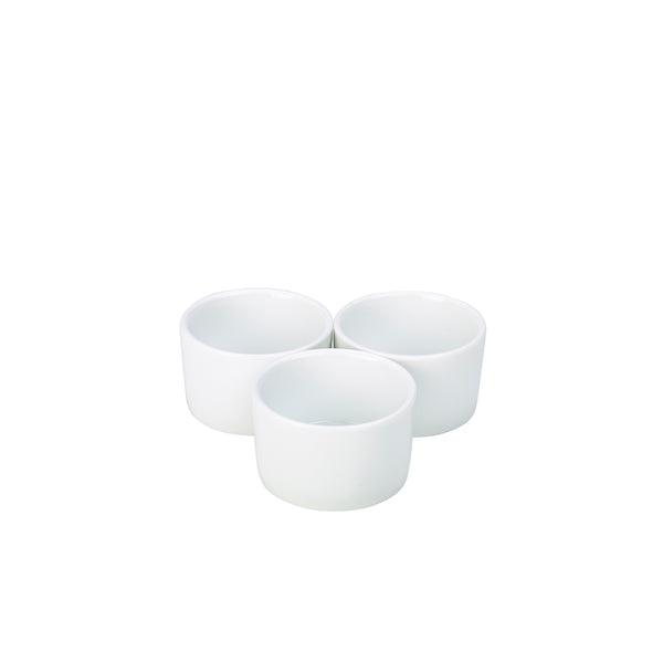Genware Porcelain Contemporary Smooth Ramekin 9cm/3.5" - BESPOKE 77
