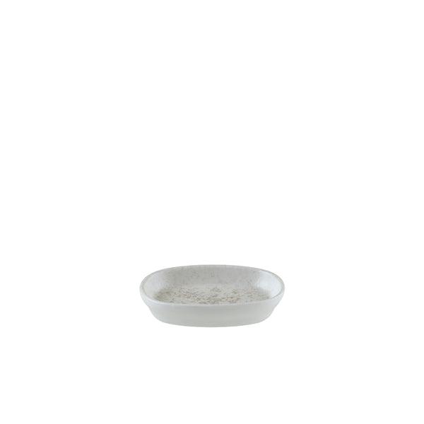 Lunar White Hygge Oval Dish 10cm - BESPOKE 77