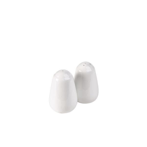 Genware Porcelain Salt Shaker 7cm/2.75" - BESPOKE 77