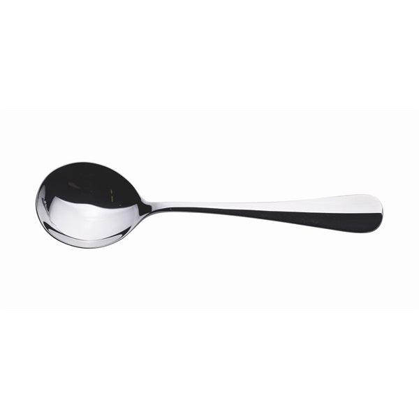 Genware Baguette Soup Spoon 18/0 (Dozen) - BESPOKE 77